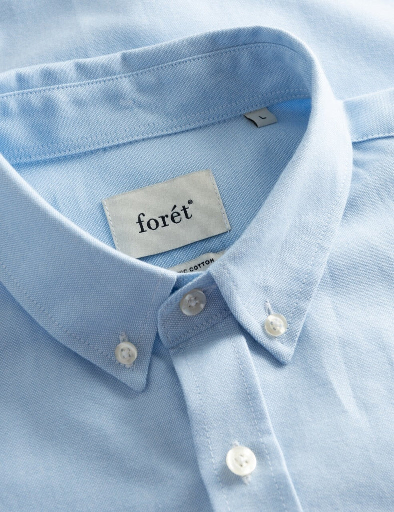 Forét Cross Shirt - Light Blue 