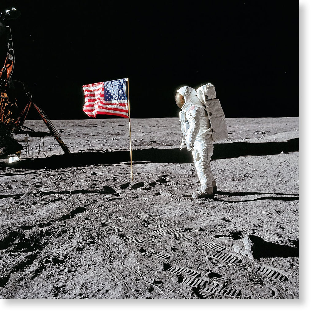 Buzz Aldrin X Taschen Flag on the Moon Edition of 150 