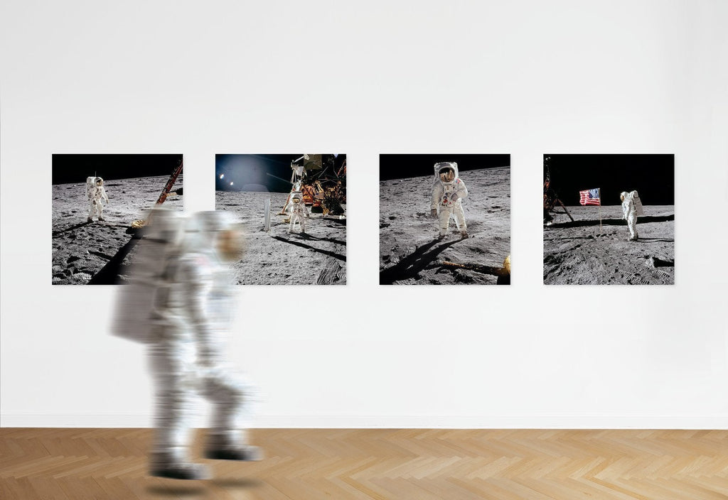 Buzz Aldrin X Taschen Flag on the Moon Edition of 150 