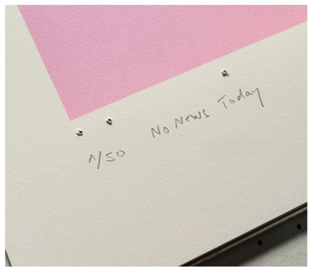 Mike Meiré M5 - No News Today by Mike Meiré for TYP - LIMITED EDITION 