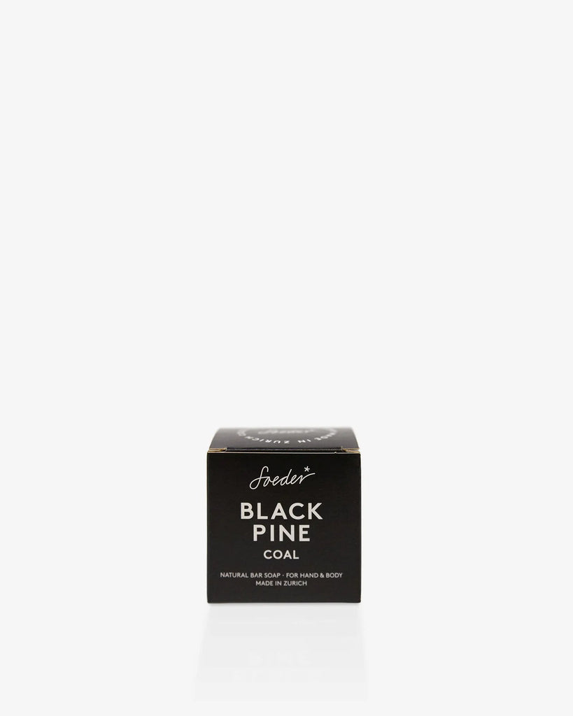 Soeder Natural CP Bar Soap 110g , Coal – Black Pine 