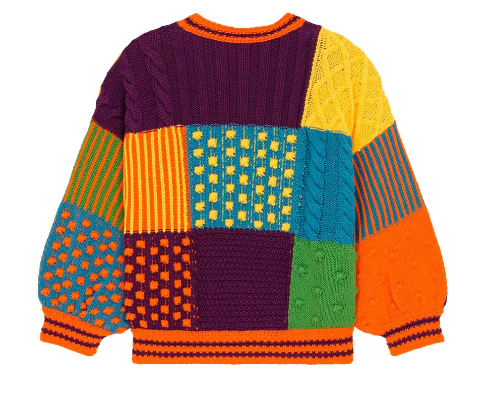 KENZO Psychedelic Cable Jumper 