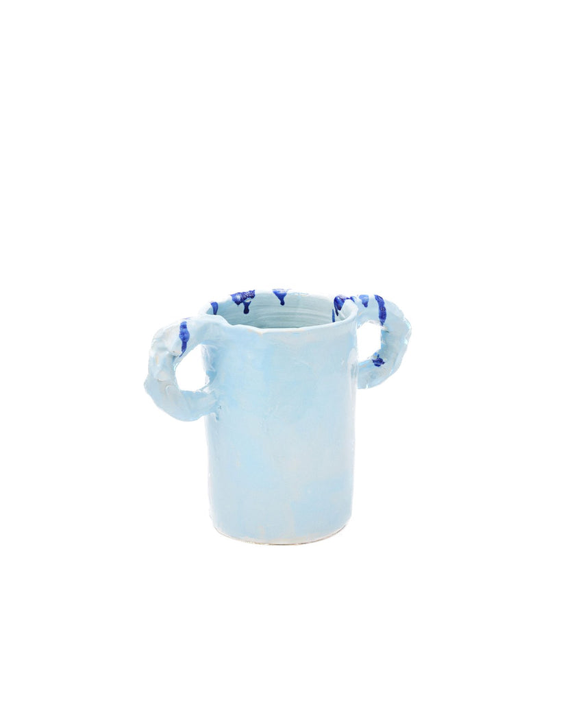 Niko June Studio Vase - Light Blue 