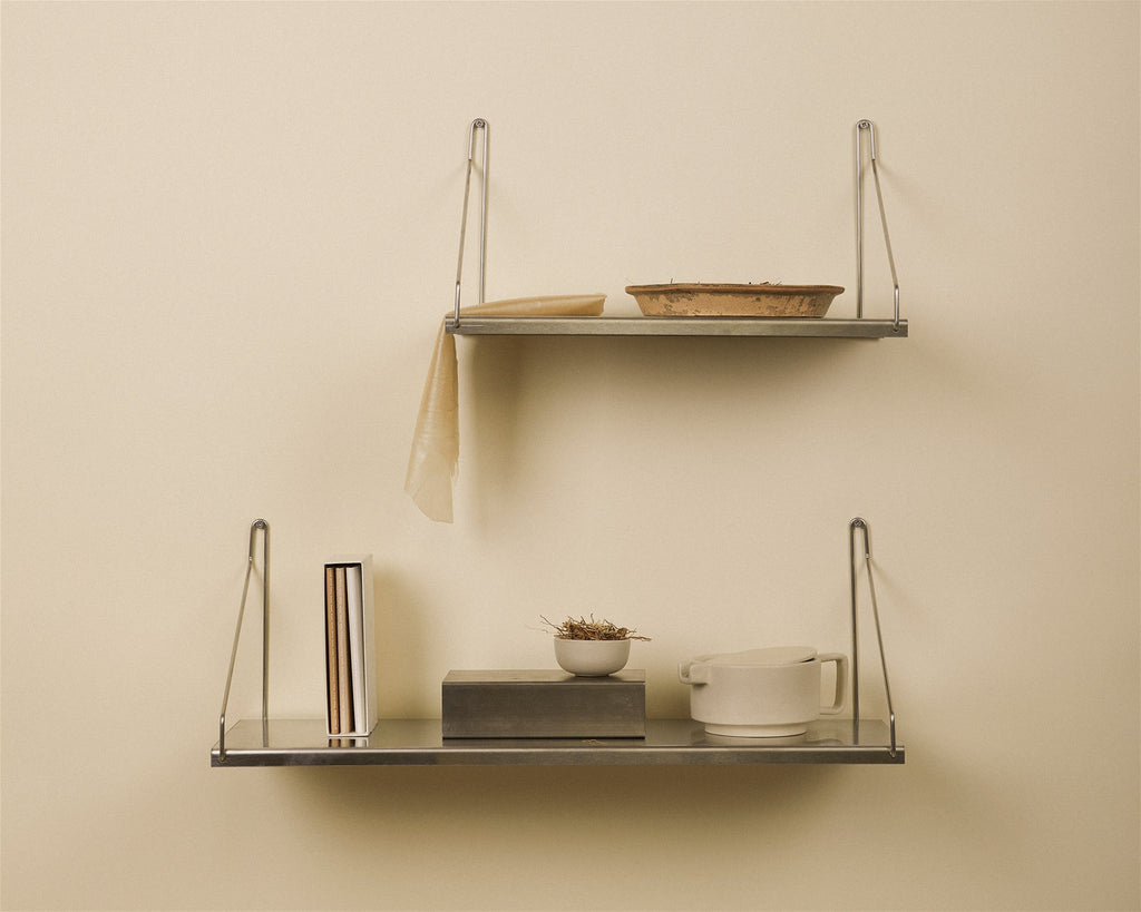 FRAMA - Single Shelf | Stainless Steel | D20 / W40 FRAMA