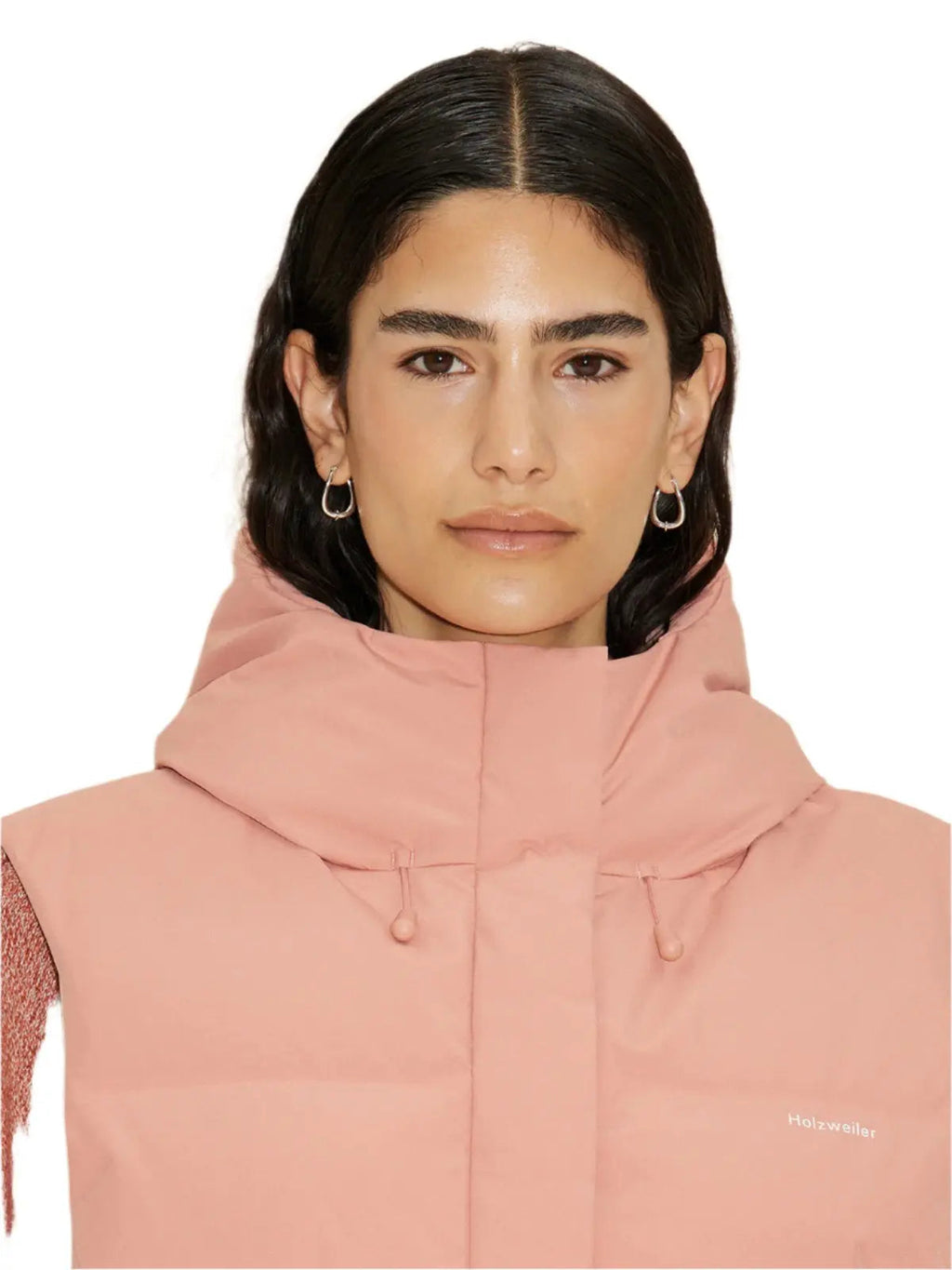 Sula Down Bib Pink Holzweiler