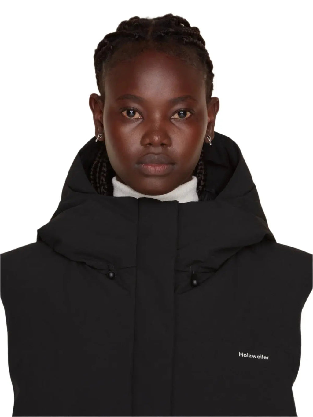 Sula Down Bib Black Holzweiler