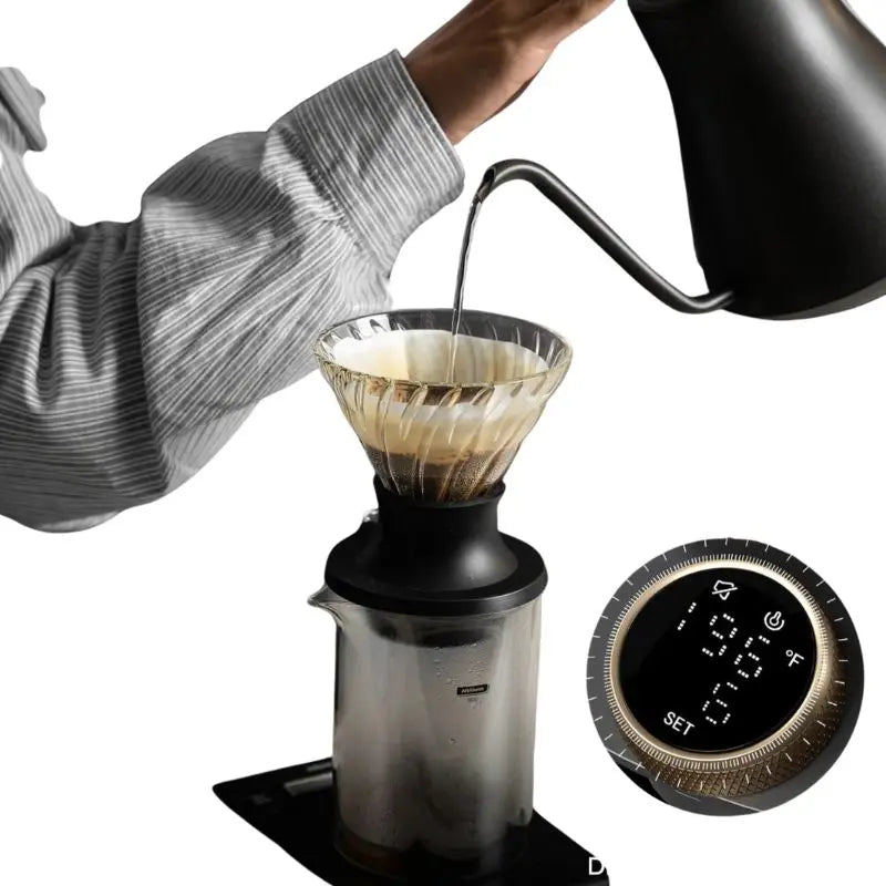 Cocinare Flow electric kettle + Timemore Basic 2 scale - Pour-over set Timemore