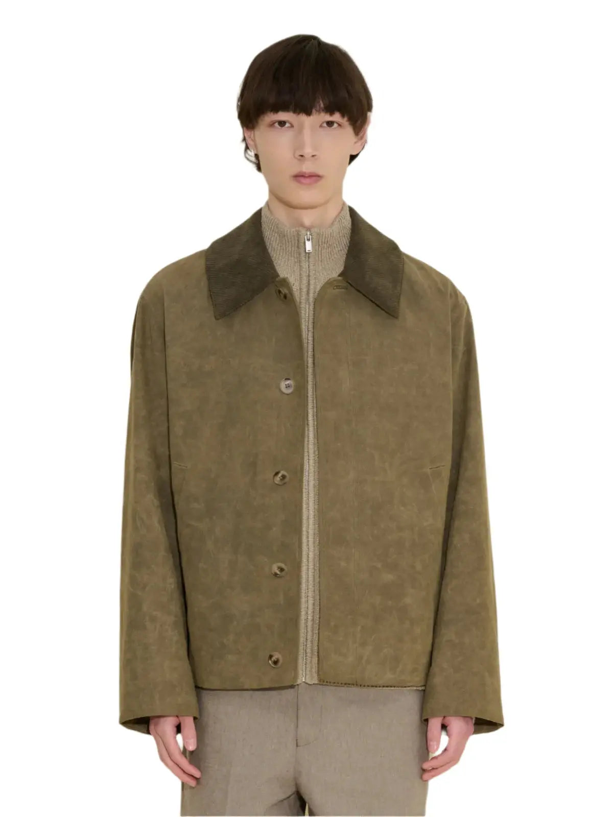 Danni Short Jacket Green Holzweiler