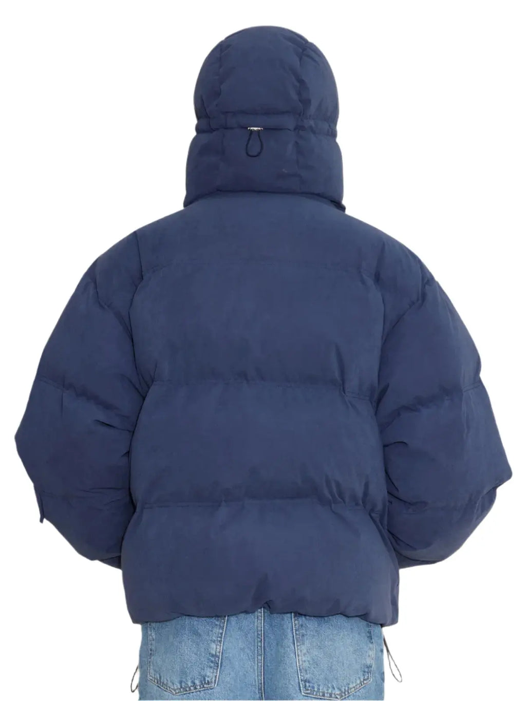 Narvik Brushed Down Jacket Navy Holzweiler