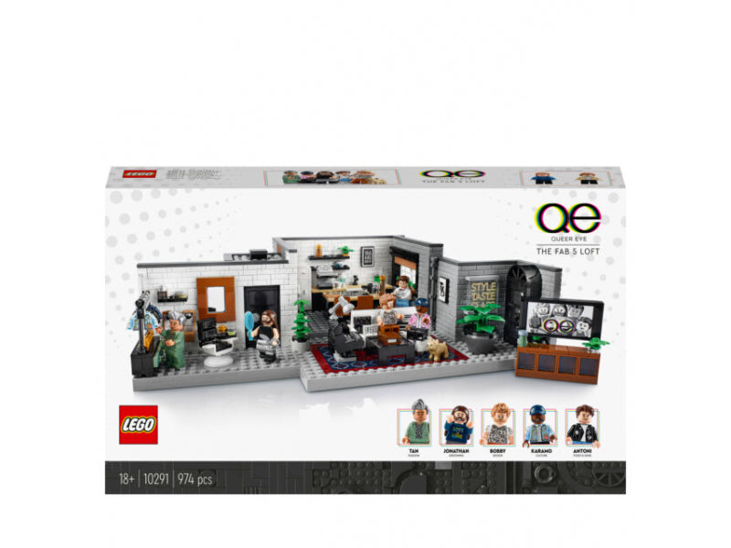 LEGO Creator - Queer Eye - The Fab 5 Loft (10291)