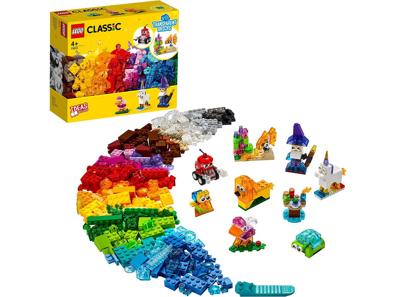 LEGO Classic - Creative Transparent Bricks. 500pcs (11013)