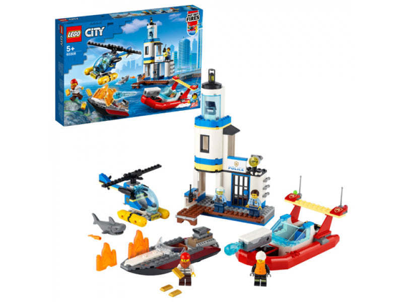 LEGO City - Seaside Police and Fire Mission (60308)