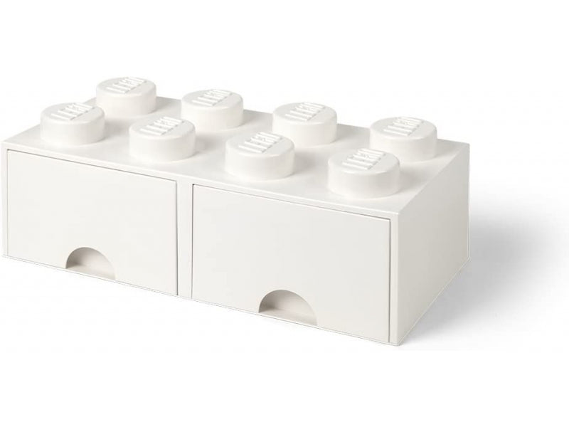 LEGO Storage Brick Drawer 8 WHITE (40061735)