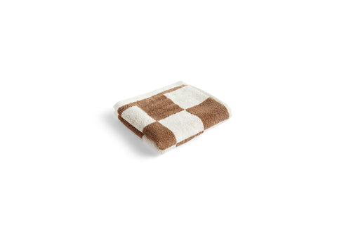Check Wash Cloth HAY