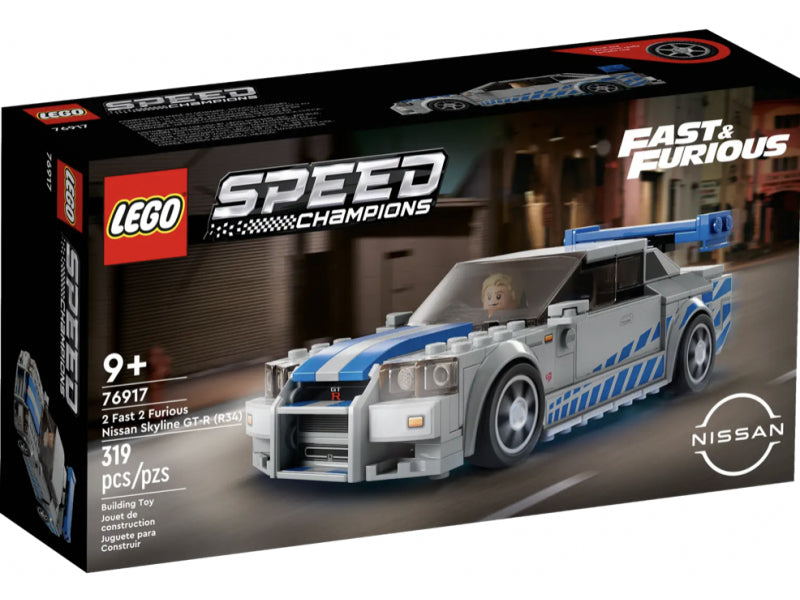 LEGO Speed Champions - 2 Fast 2 Furious Nissan Skyline GT-R R34 (76917)