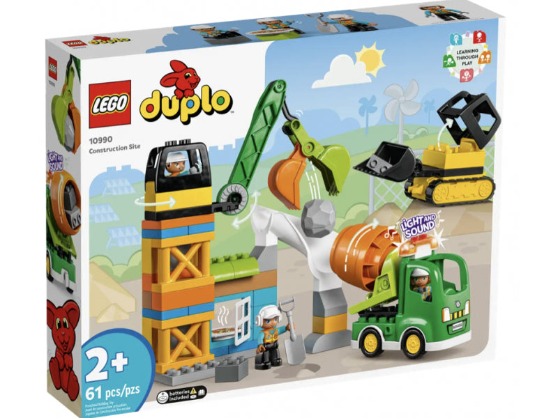 LEGO duplo - construction site with construction vehicles (10990)