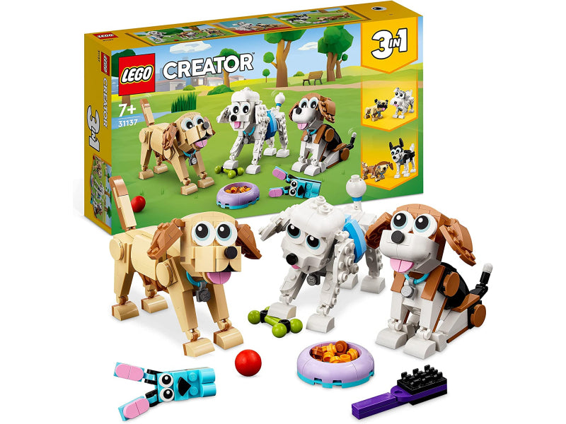 LEGO Creator 3 in 1 - Cute Dogs (31137)