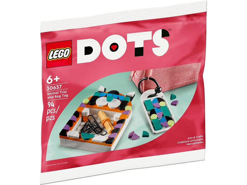 LEGO Dots Animal Storage Tray & Bag Trailer 30637