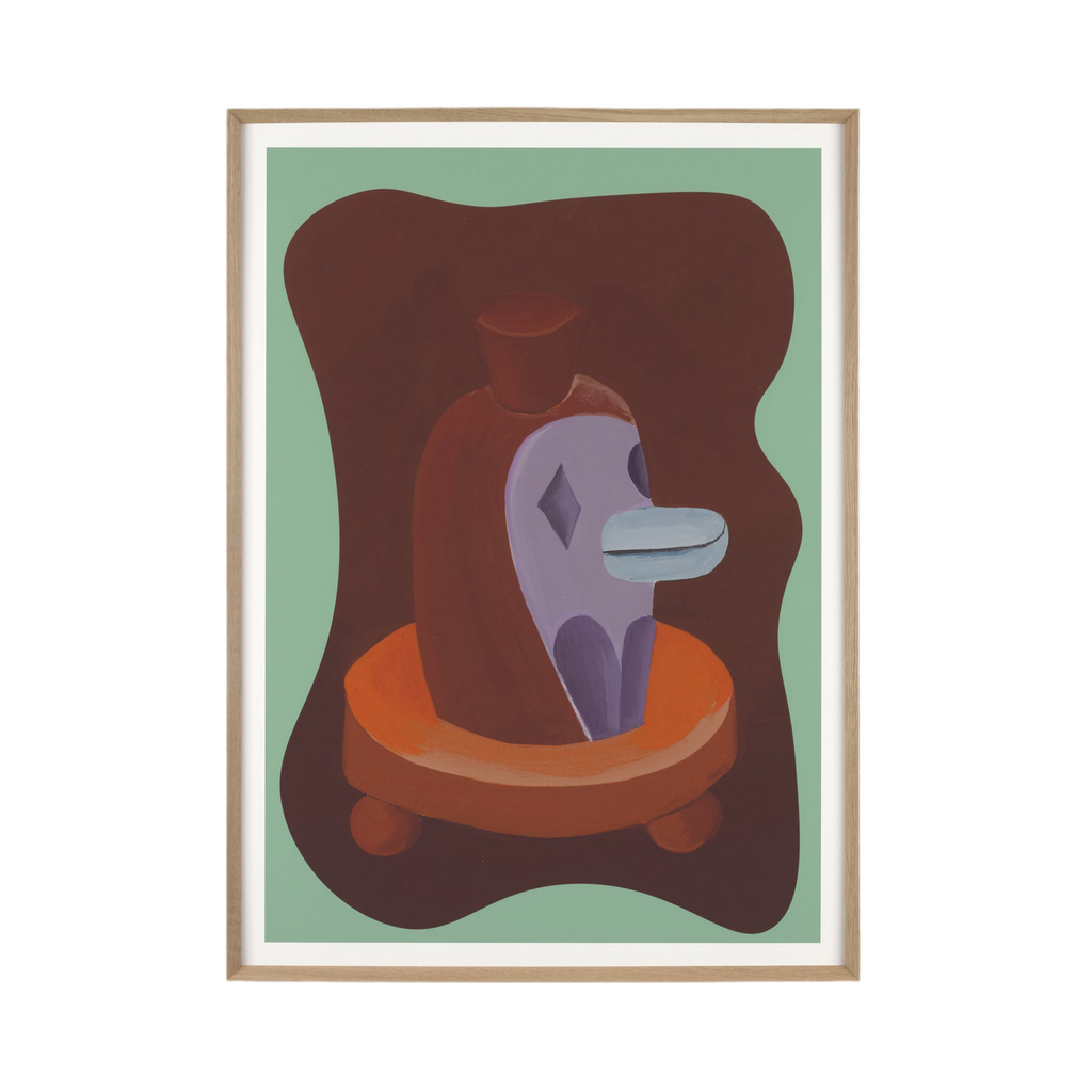 Red Vase For The Blue Daze – Edition Jaime Hayon