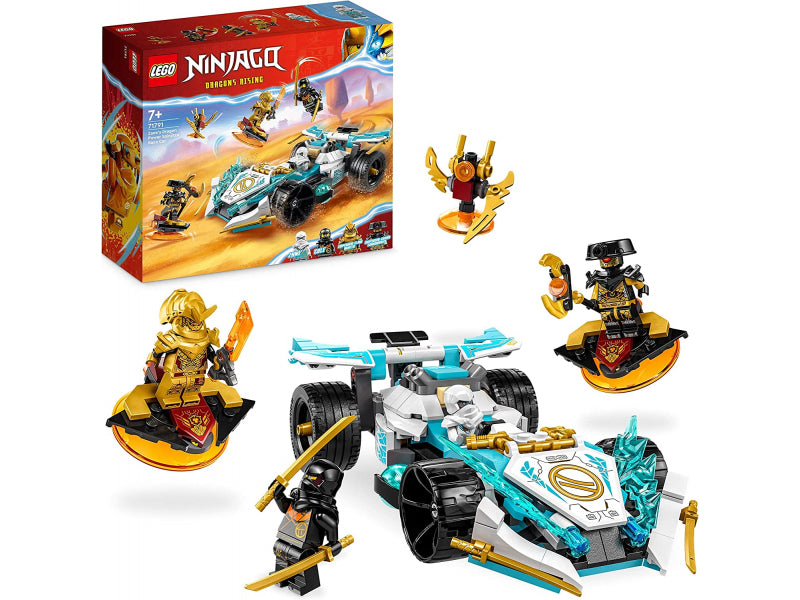 LEGO Ninjago - Zanes Dragon Power Spinjitzu Racing Car Toy (71791)