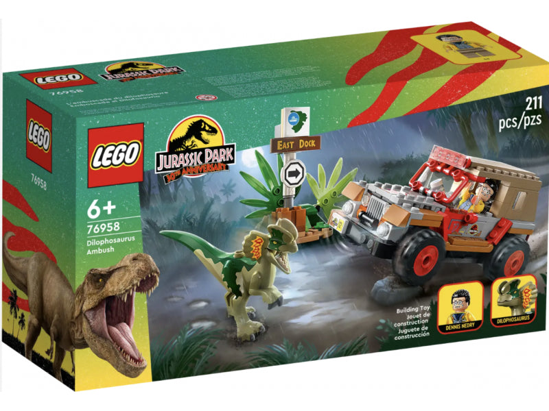 LEGO Jurassic World - Dilophosaurus Ambush (76958)