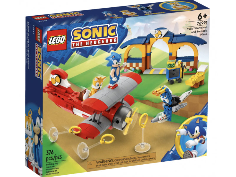 LEGO Sonic the Hedgehog - Tails Workshop and Tornado Plane (76991)