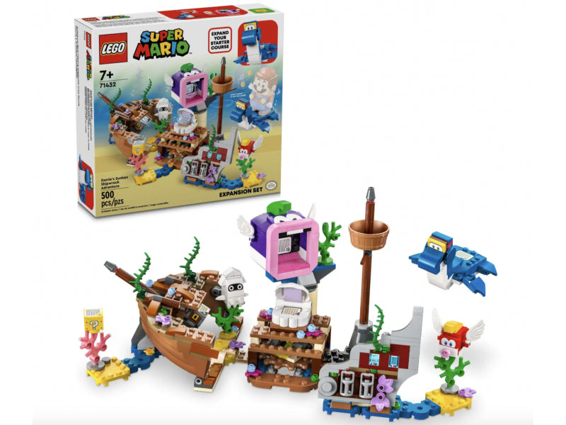 LEGO Super Mario - Dorrie\'s Sunken Shipwreck Adventure (71432)