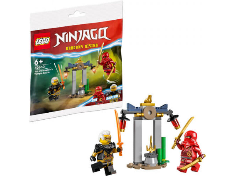 LEGO Ninjago - Kai and Rapton\'s Duel in the Temple (30650)