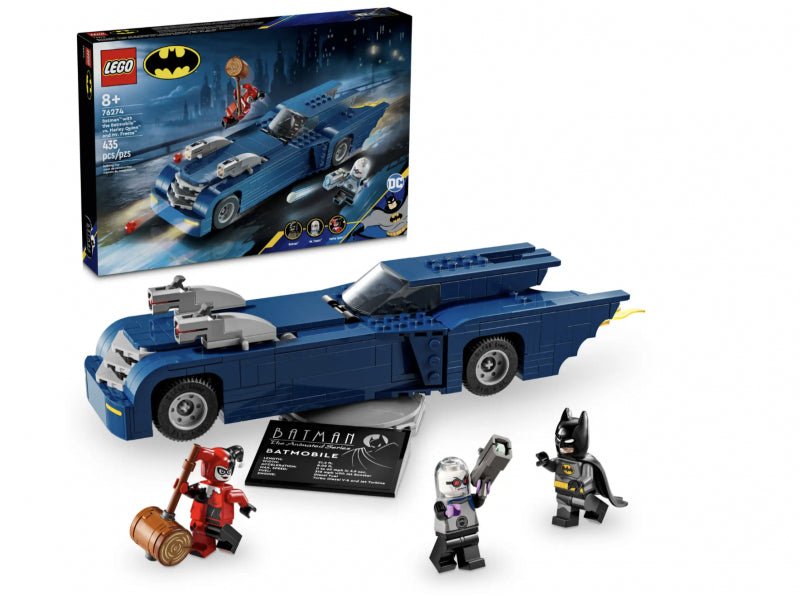 LEGO DC - Batman with Batmobile vs. Harley Quinn & Mr (76274)