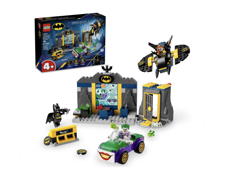 LEGO DC - The Bat Cave With Batman Batgirl & Joker 76272)