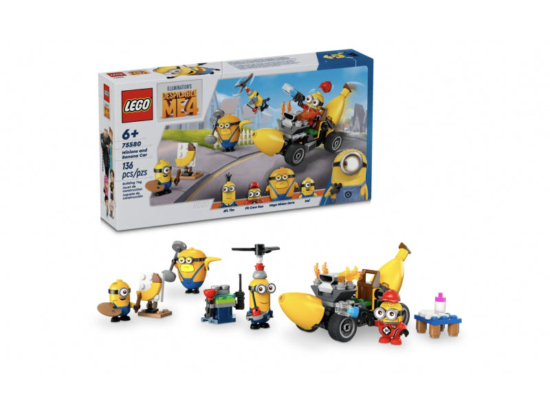 LEGO - Minions and the Banana Car (75580)