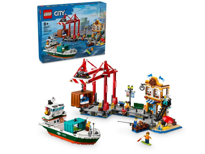 LEGO City - harbor with cargo ship (60422)