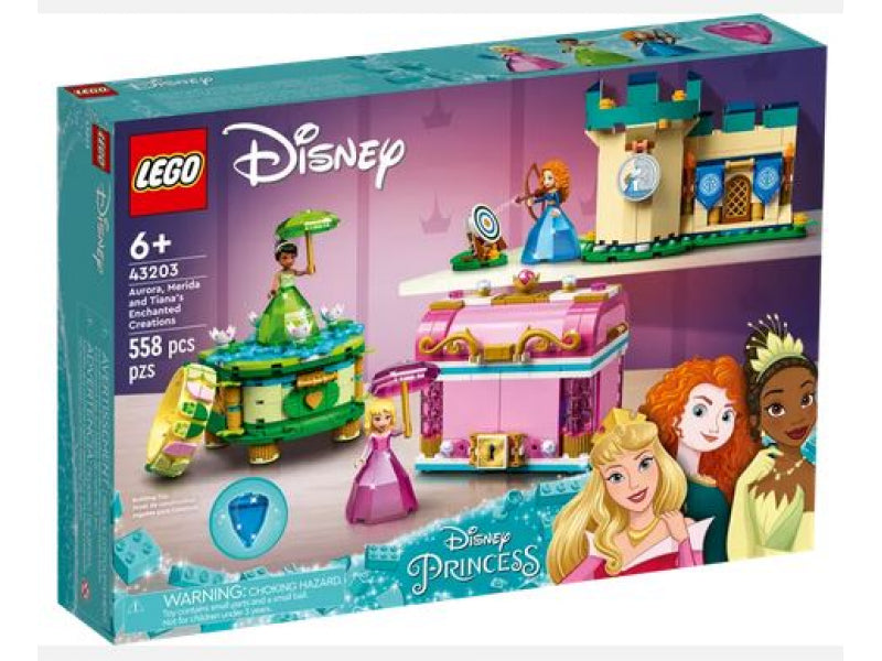 LEGO Disney Princess - Aurora. Merida and Tiana\'s Magic Works (43203)