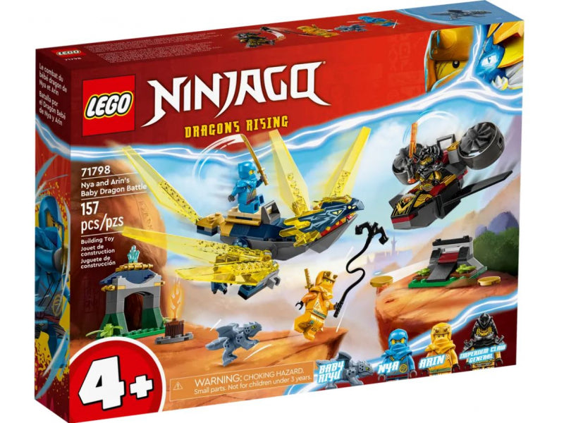 LEGO Ninjago - Duel between Nya and Arin\'s baby dragon (71798)