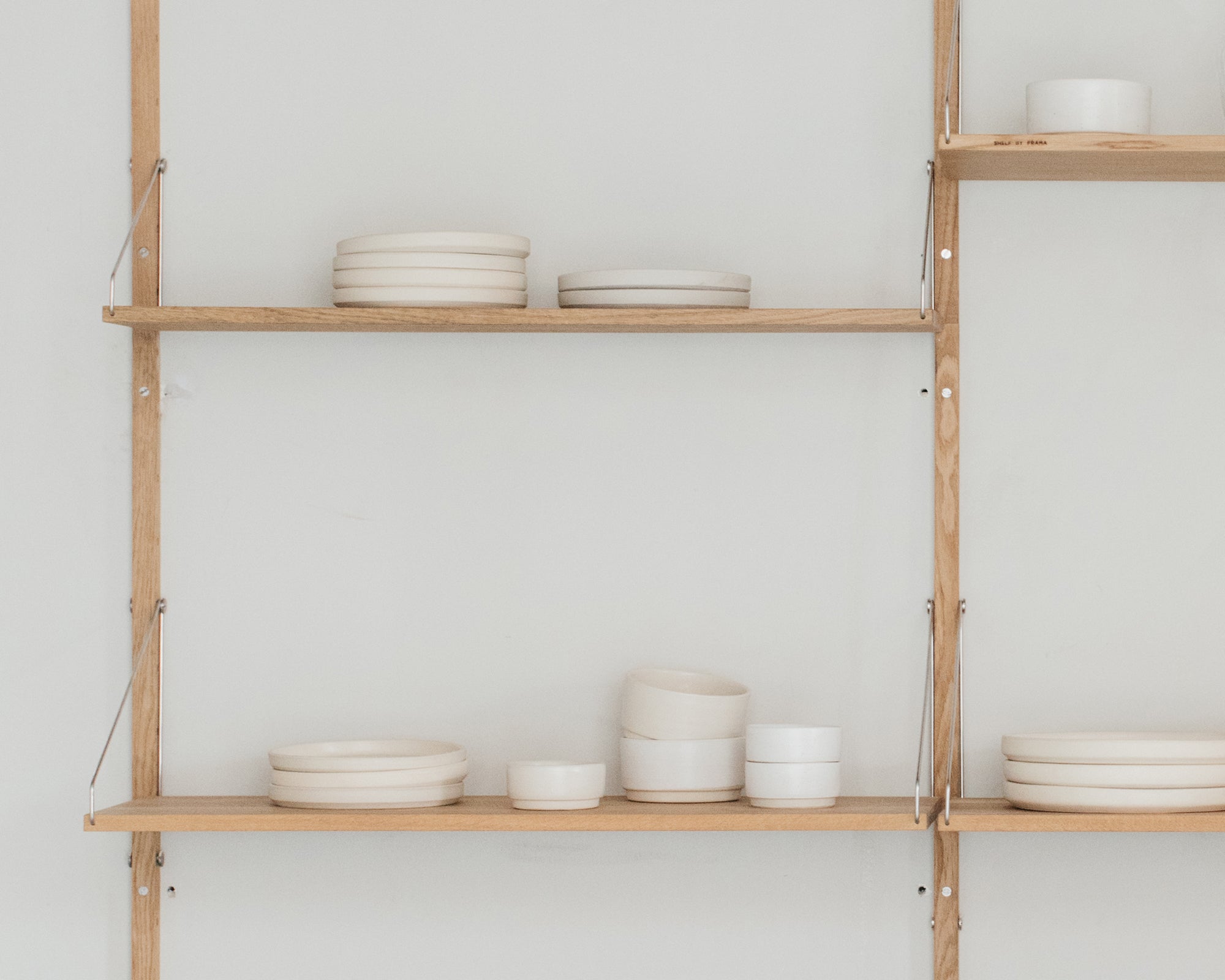 FRAMA - Otto Ceramic Bowls Set of Two | White | Small Frama