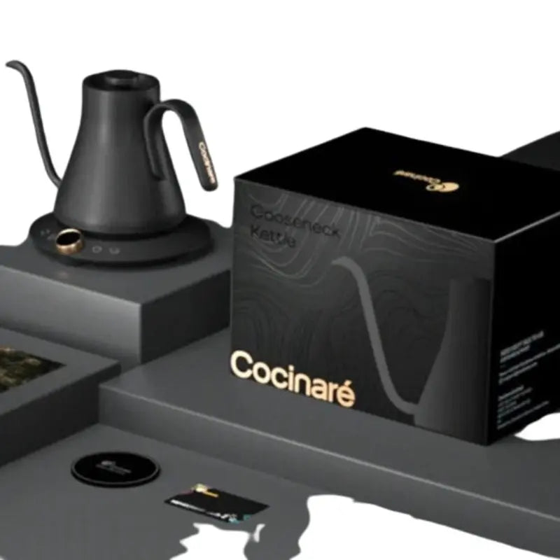 Cocinare Flow electric kettle + Timemore Basic 2 scale - Pour-over set Timemore