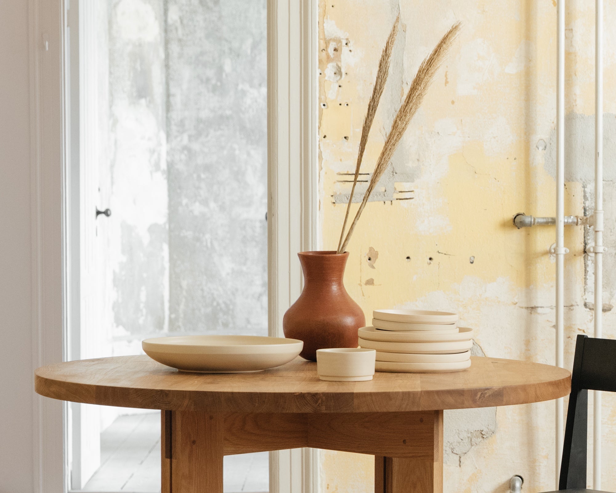 FRAMA - Otto Ceramic Bowls Set of Two | Natural | Medium Frama