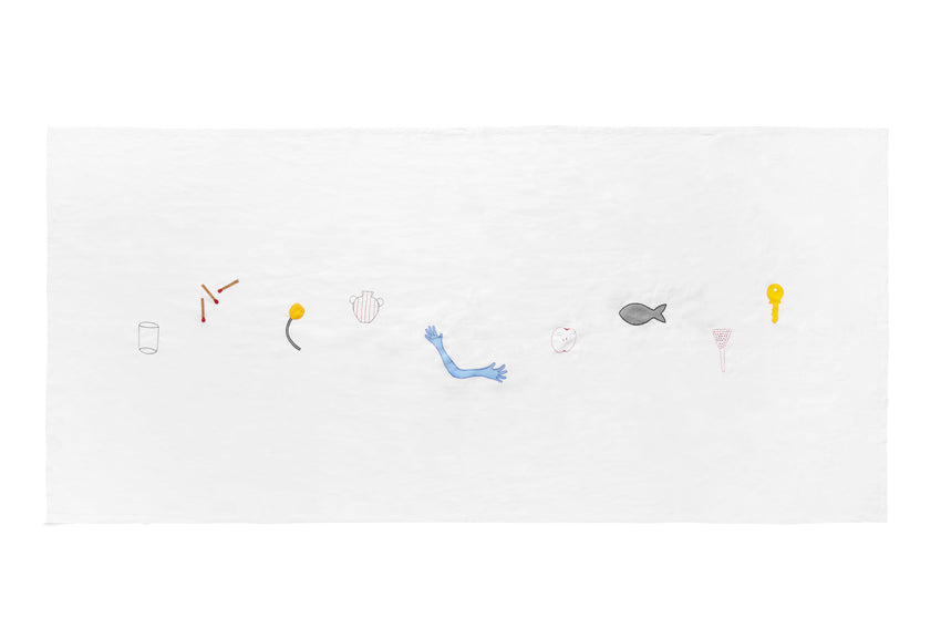 Sobremesa Tablecloth-L300-White HAY