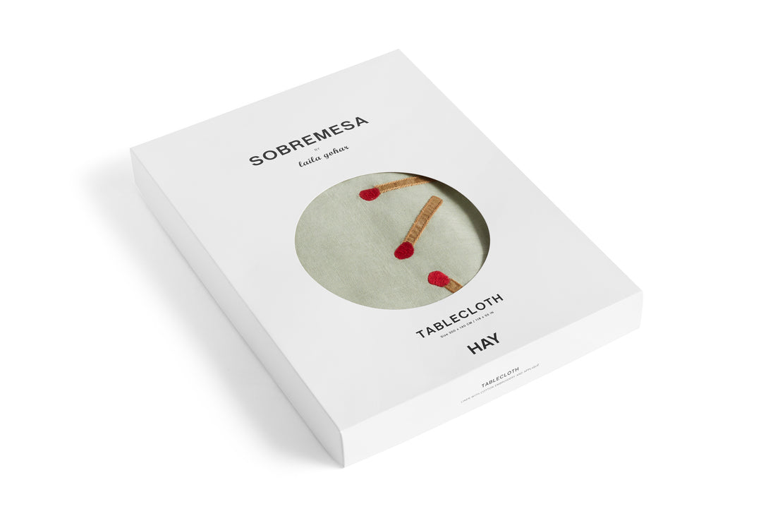 Sobremesa Tablecloth-L300-White HAY