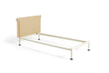 Tamoto Bed - Bone Powder Coated Steel Frame HAY