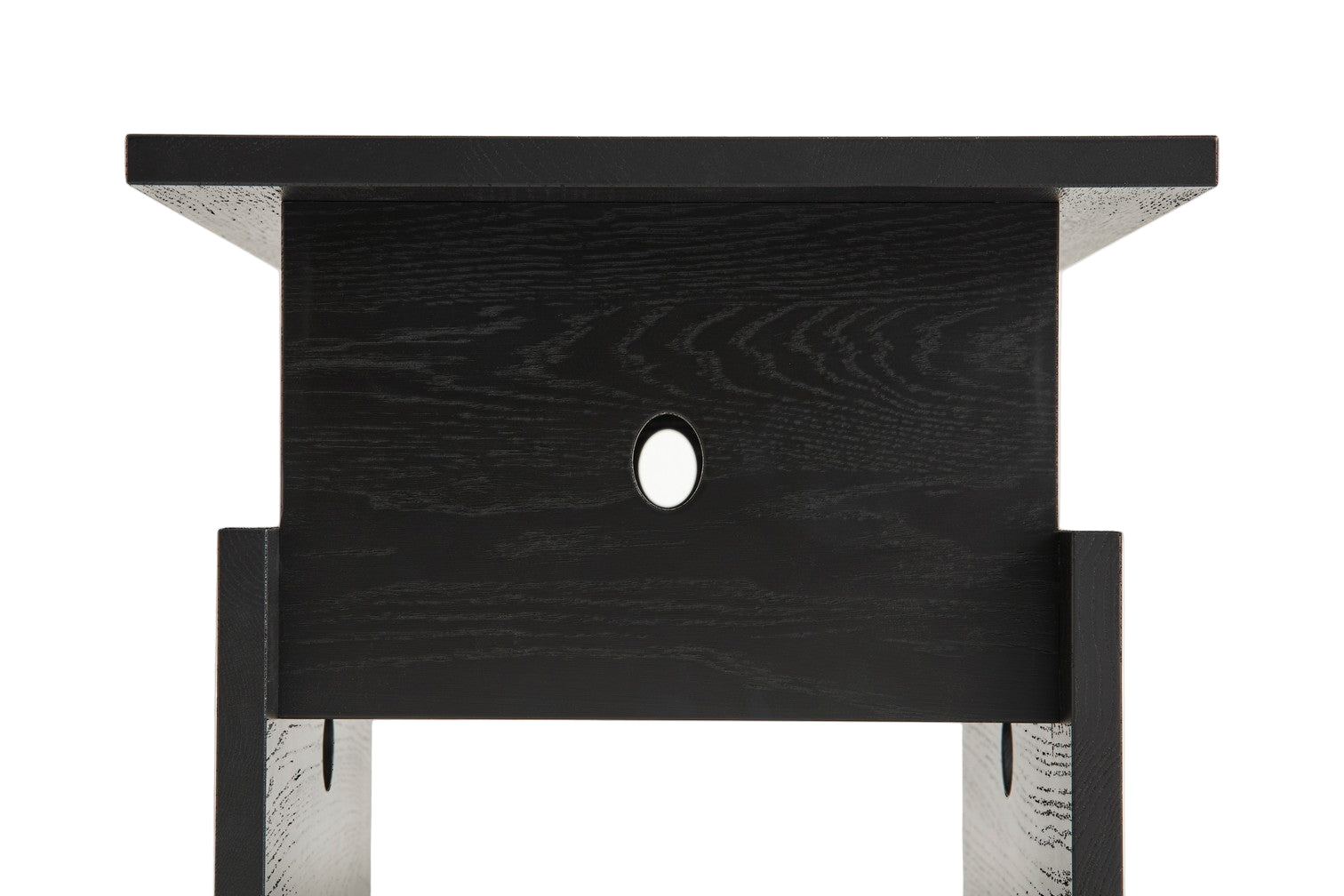 Wood Box Coffee Table - Black Water-Based Lacquered Oak HAY