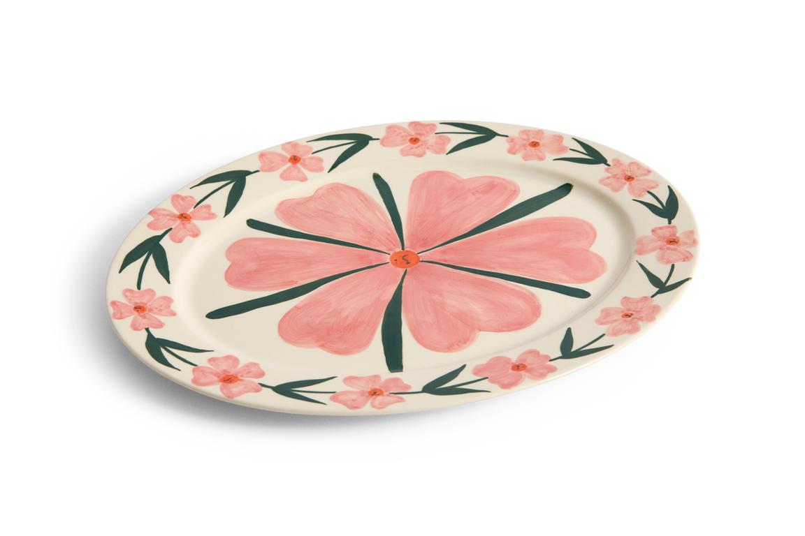 LA PITTURA OVAL SERVING PLATTER-L36,5-JOSEPHINE Hay x Emma Kohlmann