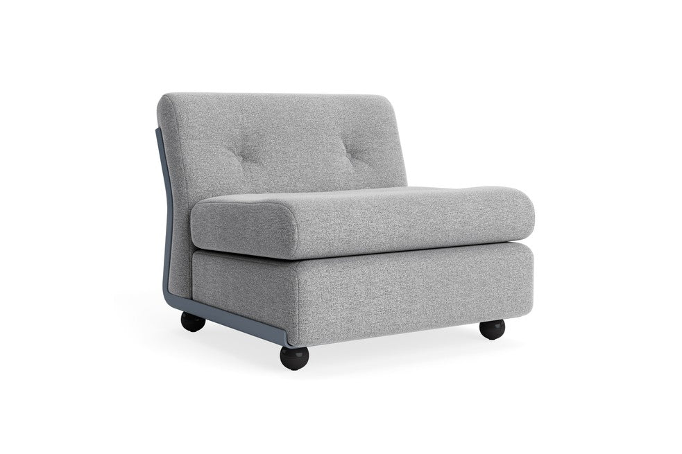 AMANTA 1 SEATER FROST BLUE SHELL-UPHOLSTERY-HALLINGDAL-130 HAY