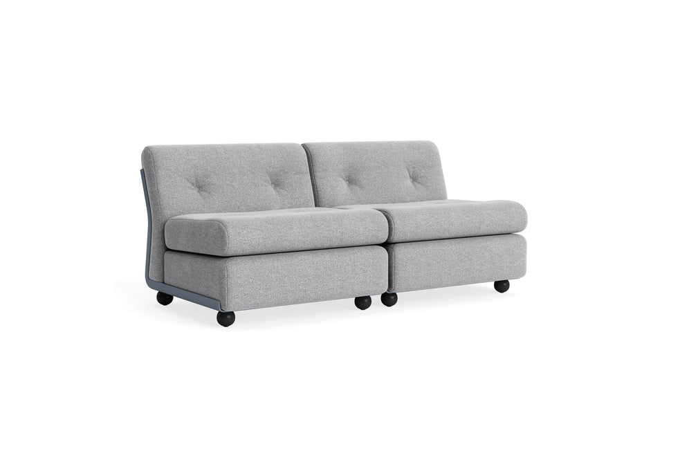 AMANTA 1 SEATER FROST BLUE SHELL-UPHOLSTERY-HALLINGDAL-130 HAY