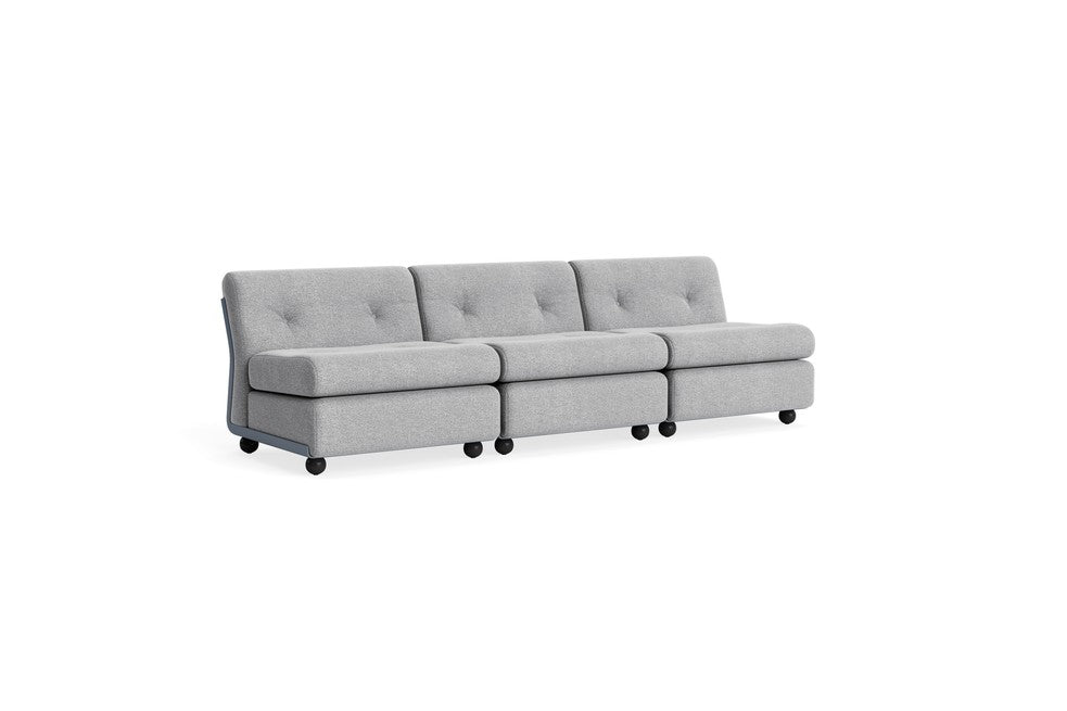 AMANTA 1 SEATER FROST BLUE SHELL-UPHOLSTERY-HALLINGDAL-130 HAY