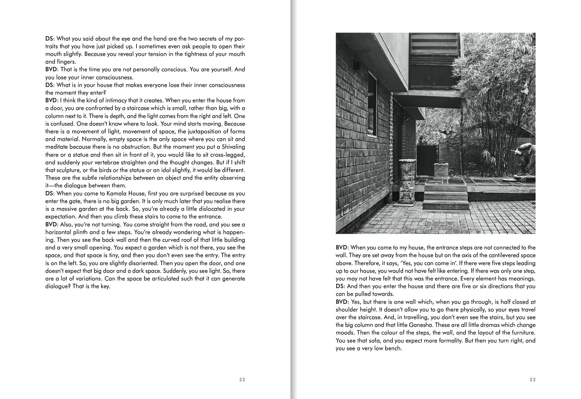 Portrait of a House: Conversations with BV Doshi apartamento