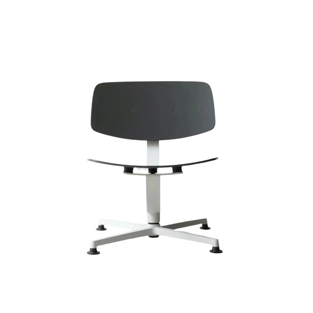 Arba lounge chair - Plywood - Light grey base / anthracite shell raawii
