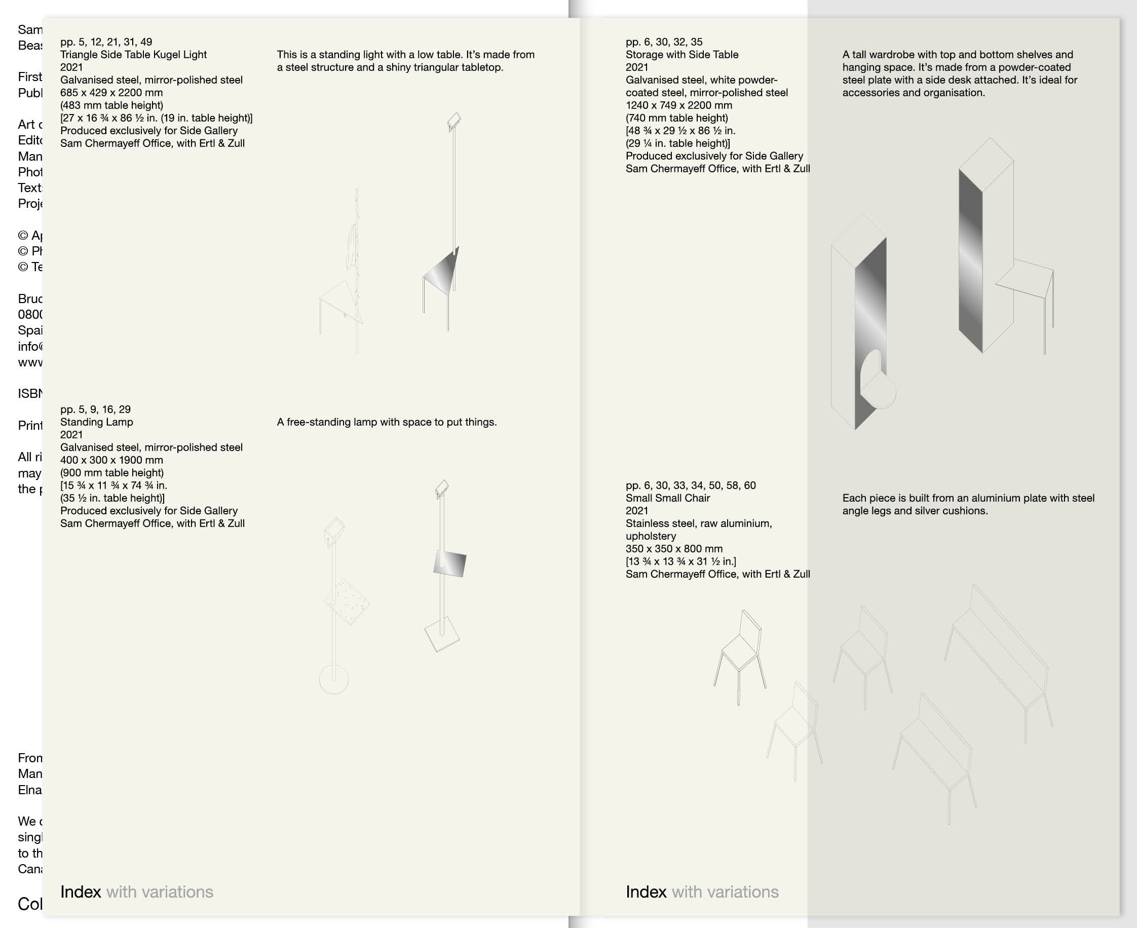 Sam Chermayeff: Beasts apartamento