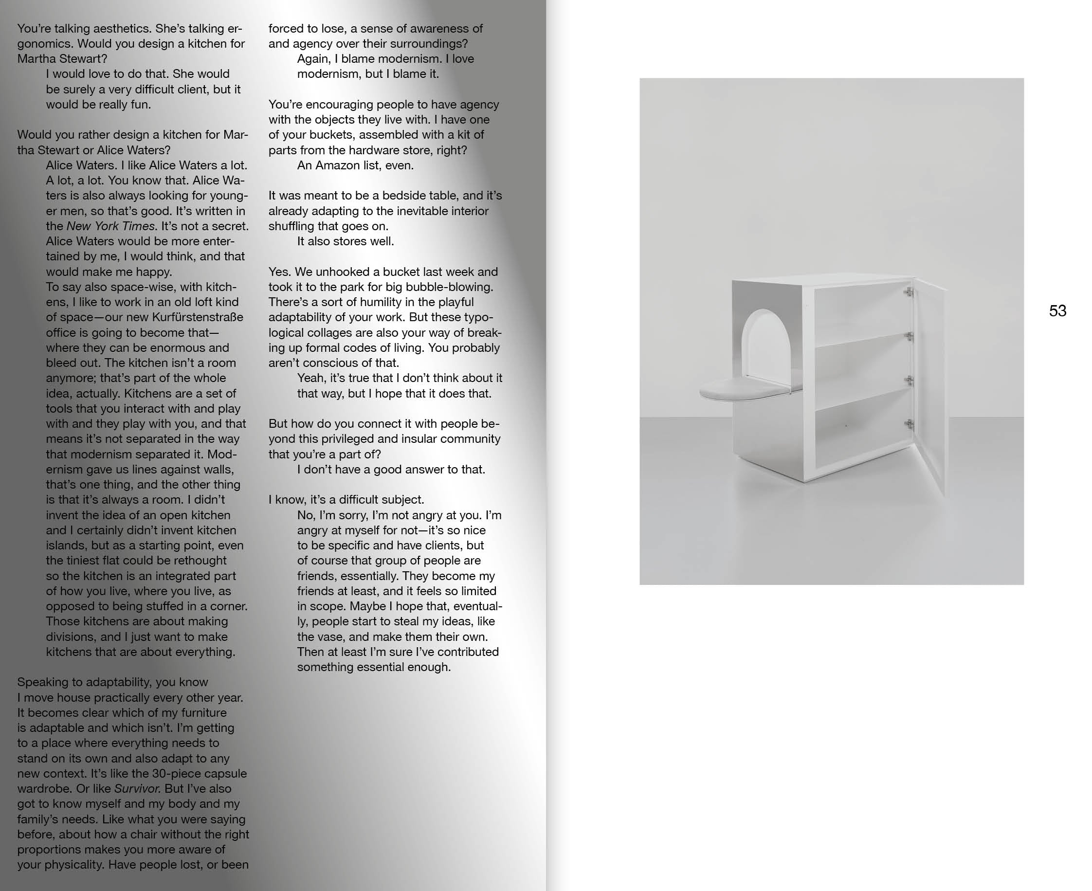 Sam Chermayeff: Beasts apartamento