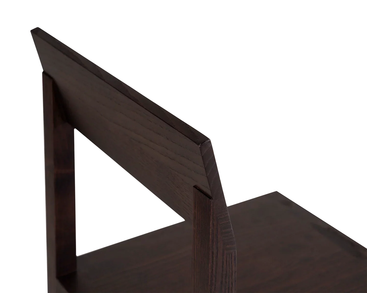 FRAMA - Bracket Chair | Dark Brown Ash